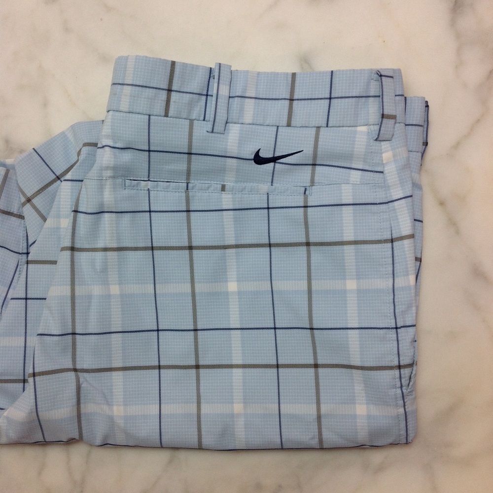 Plaid Nike Golf Shorts - Picture 2 of 3